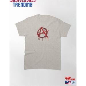 Anarchy Symbol Classic Tshirt